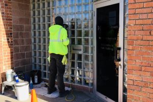 Glass Block Window Restoration